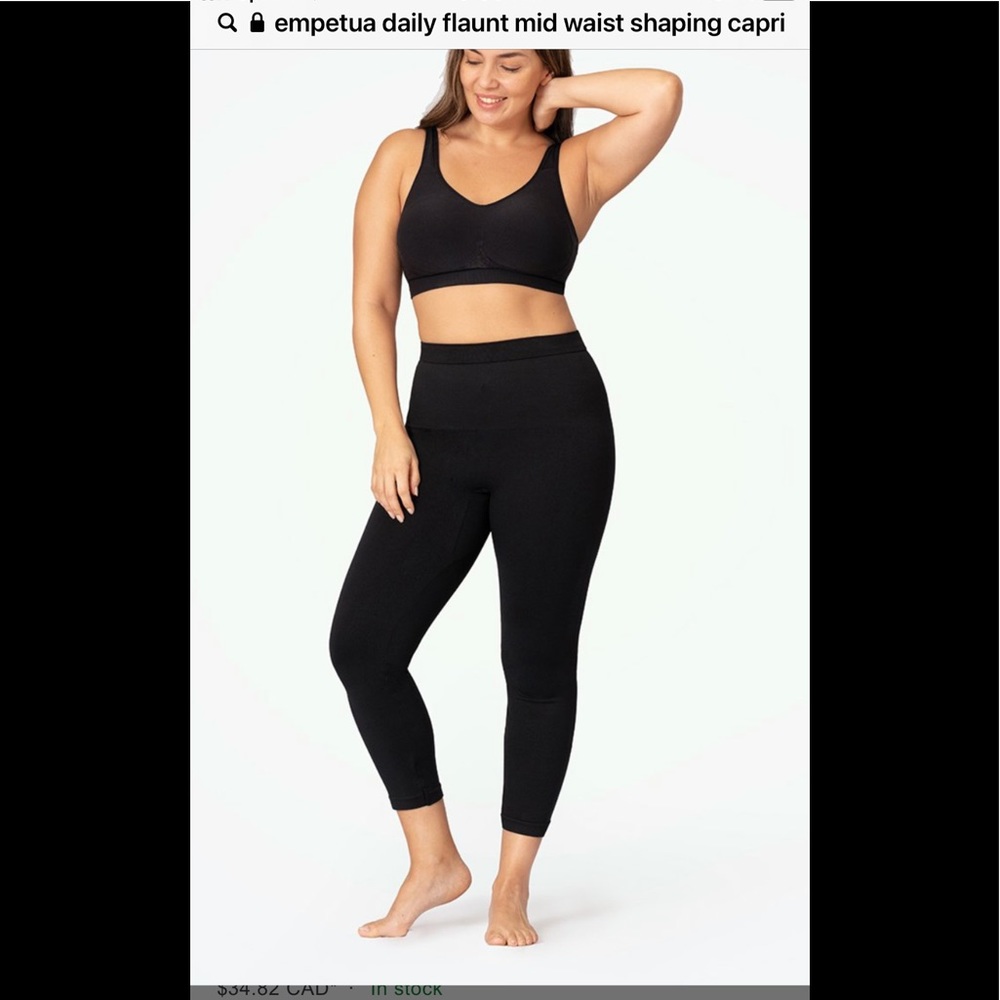 Empetua Daily Flaunt Mid-Waist Shaping Capri